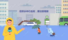 暴雨漫画,城市抗洪纪实